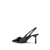 Prada Bos Taurus High Heel Pumps aus schwarzem Kalbsleder