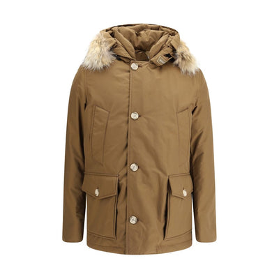 Woolrich Beige Polyamid Parka