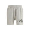 Represent Cremefarbene Bermuda-Shorts aus Baumwolle