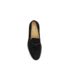 Brunello Cucinelli Black Calf Leather Bos Taurus Slip-On Loafers