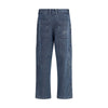 Jacquemus Blue Cotton Jeans Denim