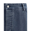 Jacquemus Blue Cotton Jeans Denim