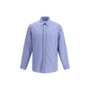 Margiela Blue Cotton Pattern Shirt