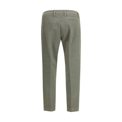 Cruna Bicolor Cotton Casual Pants