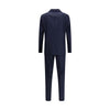 Gi Capri Blue Fleece Wool Two-Piece Suit