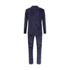 Gi Capri Blue Cotton Two-Piece Suit