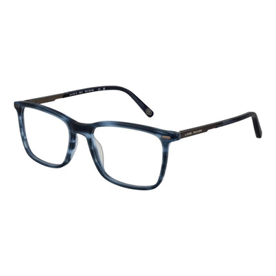 Land Rover Brille aus blauem Acetat und Metall (Gestell)