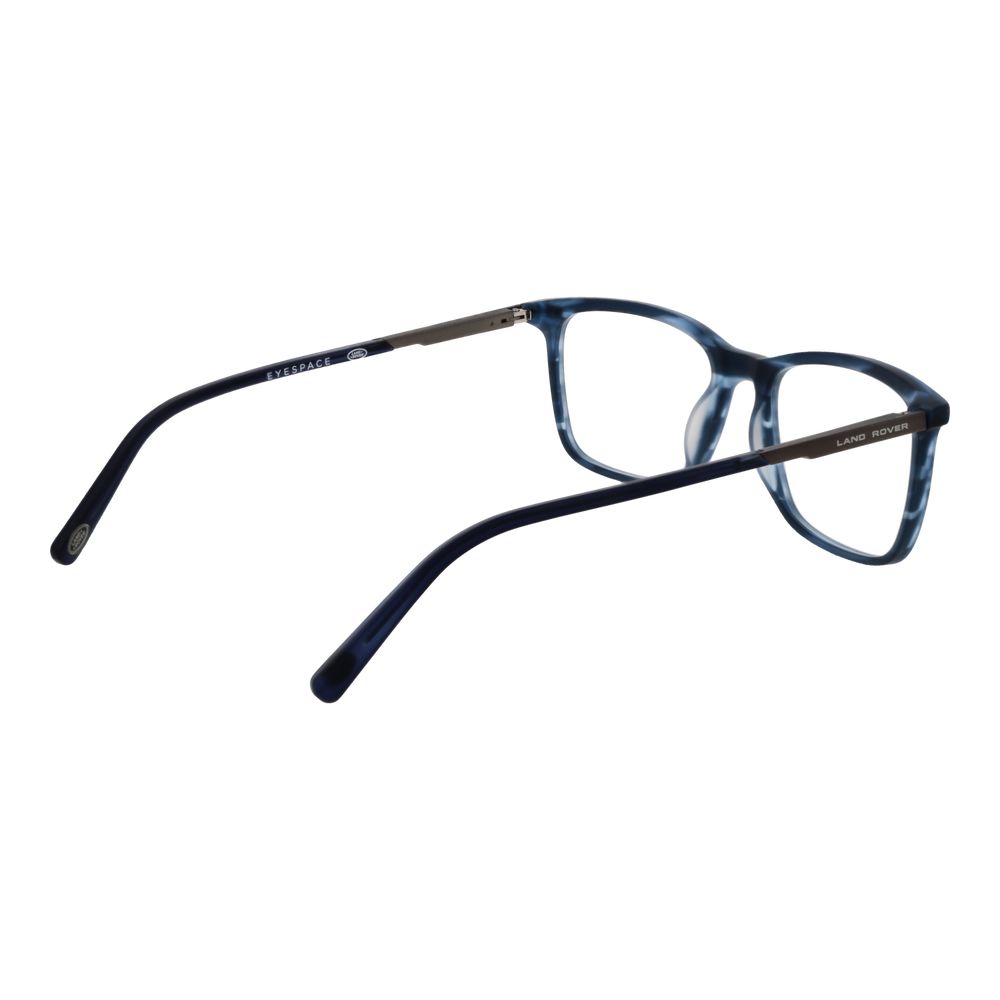 Land Rover Brille aus blauem Acetat und Metall (Gestell)