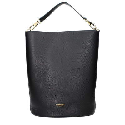 Burberry Black Leather Handbag