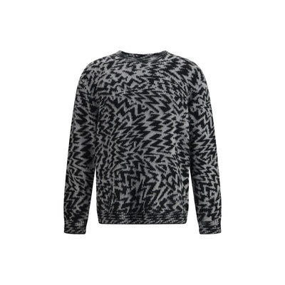 Laneus graues Woll-Sweatshirt
