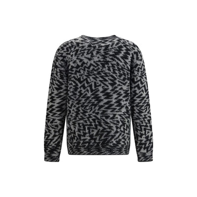Laneus graues Woll-Sweatshirt
