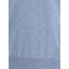 Brunello Cucinelli Light Blue Cashmere Cashmere Sweater