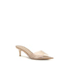 Gianvito Rossi Beige Polyurethan-Stiletto-Sandalen