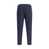 Brunello Cucinelli Blue Cashmere Athletic Pants