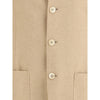 Brunello Cucinelli Beige Cashmere Coat