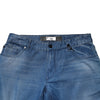 Verri Blue Washed Cotton Regular Fit Men Denim Trouser Jeans