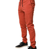Domenico Tagliente Orange Skinny Fit Herren Chinohose
