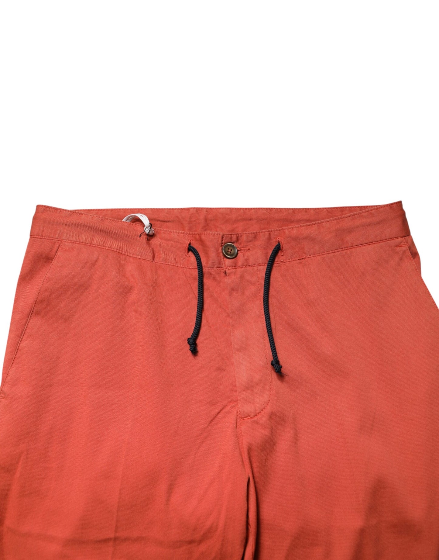 Domenico Tagliente Orange Skinny Fit Herren Chinohose