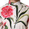 Dolce & Gabbana Multicolor Floral Long Sleeves Blouse Top