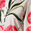 Dolce & Gabbana Multicolor Floral Long Sleeves Blouse Top