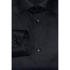 Baldinini Trend Black Cotton Men Shirt