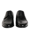 Dolce & Gabbana Black Calfskin Leather Derby Men Dress Shoes