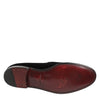 Dolce &amp; Gabbana Schwarze Slipper aus Wildleder