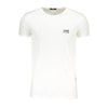 Cavalli Class Bianco Cotton Men T-Shirt