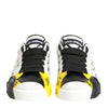 Dolce & Gabbana Multicolor Leather Graffiti Low Top Sneakers Shoes