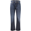 Calvin Klein Blue Cotton Women's High-Rise Jeans