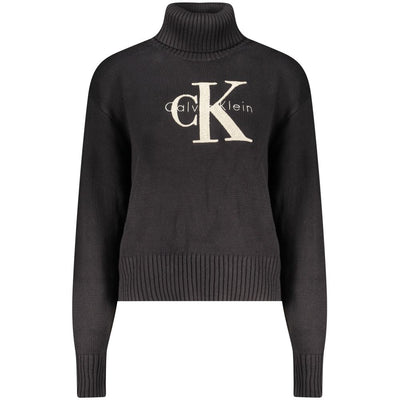 Calvin Klein Nero Cotton Women Sweater