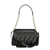 Mario Valentino Nero Polyurethane Women Shoulder Bag