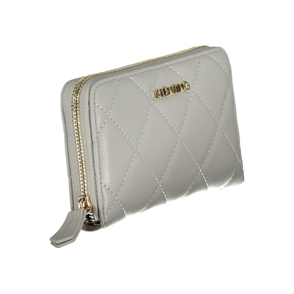 Mario Valentino Grigio Polyurethane Women Wallet