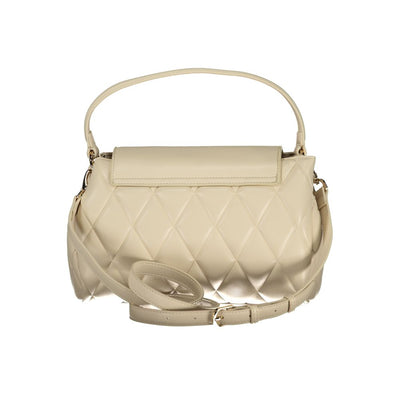 Mario Valentino Beige Polyurethane Women Handbag