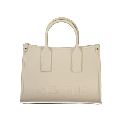 Mario Valentino Beige Polyurethane Women Handbag