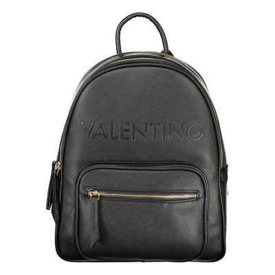 Mario Valentino Nero Poliuretano Women Backpack