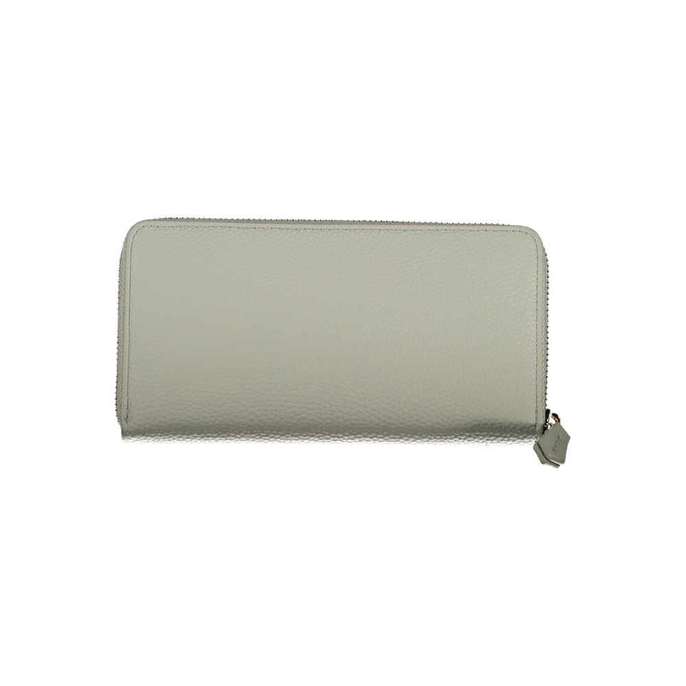 Mario Valentino Grigio Polyurethane Woman Wallet