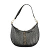 Mario Valentino Black Polyurethane Women Shoulder Bag