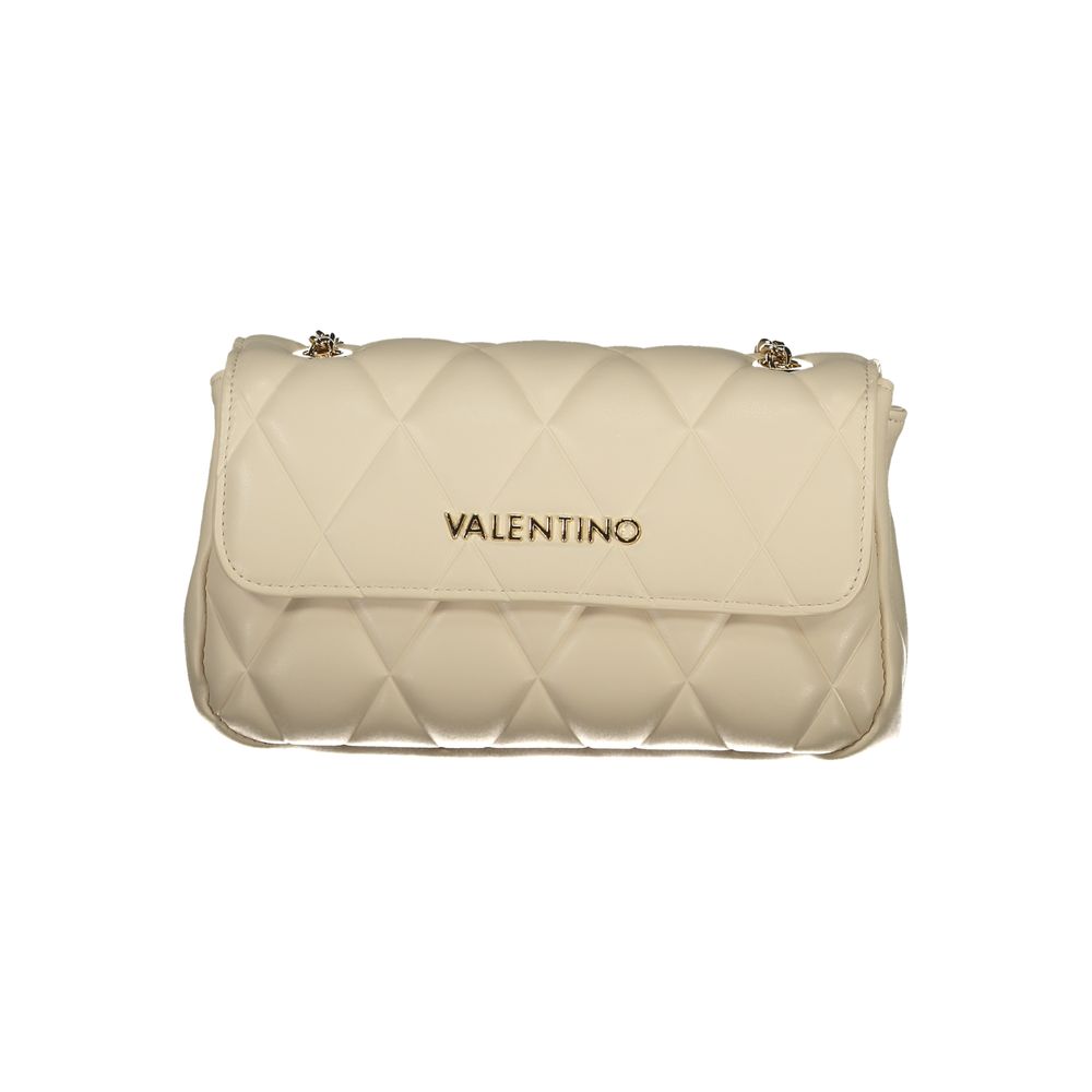 Mario Valentino Beige Polyurethane Women Handbag