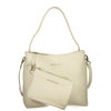 Mario Valentino Beige Polyurethane Women Shoulder Bag