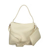 Mario Valentino Beige Polyurethane Women Shoulder Bag