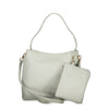 Mario Valentino Grigio Polyurethane Women Shoulder Bag