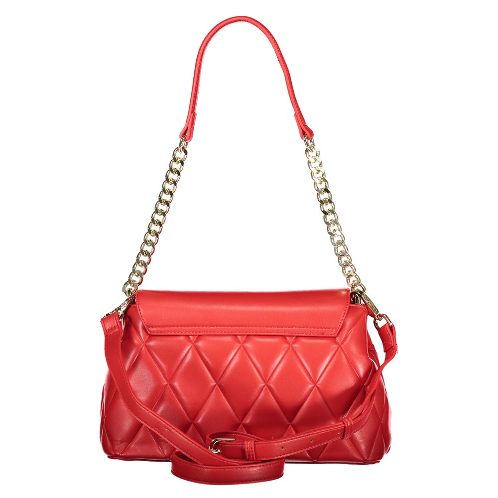 Mario Valentino Red Polyurethane Women Handbag