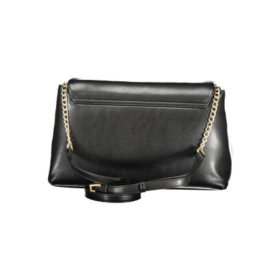 Mario Valentino Nero Poliuretano Women Shoulder Bag
