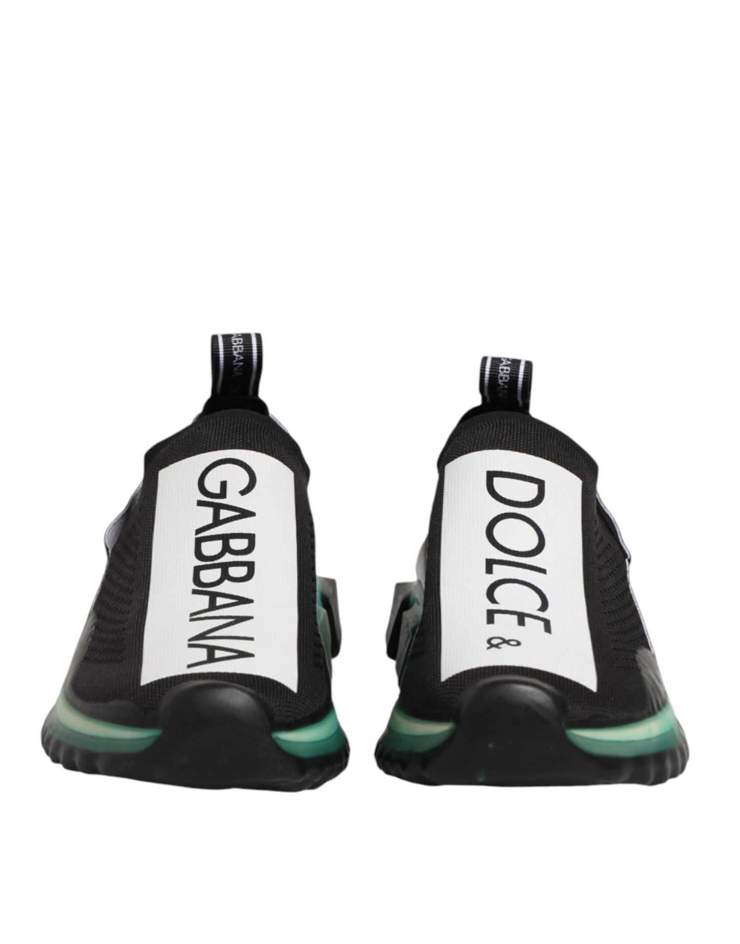 Dolce & Gabbana Black Slip On Sorrento Men Sneakers Shoes