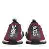 Dolce & Gabbana Maroon Slip On Sorrento Men Sneakers Shoes