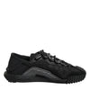 Dolce & Gabbana Black Logo Lace Low Top NS1 Sneakers Shoes