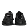 Dolce & Gabbana Black Logo Lace Low Top NS1 Sneakers Shoes