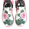 Dolce &amp; Gabbana Sorrento Sneakers mit weißem Rosenprint