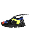 Dolce &amp; Gabbana Mehrfarbige Low Top Sorrento Sneakers Schuhe